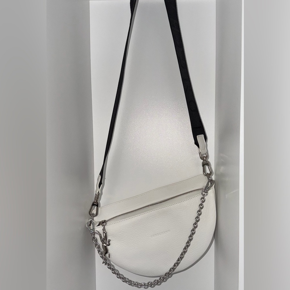 Longchamp Smile S Crossbody Bag with Black Strap